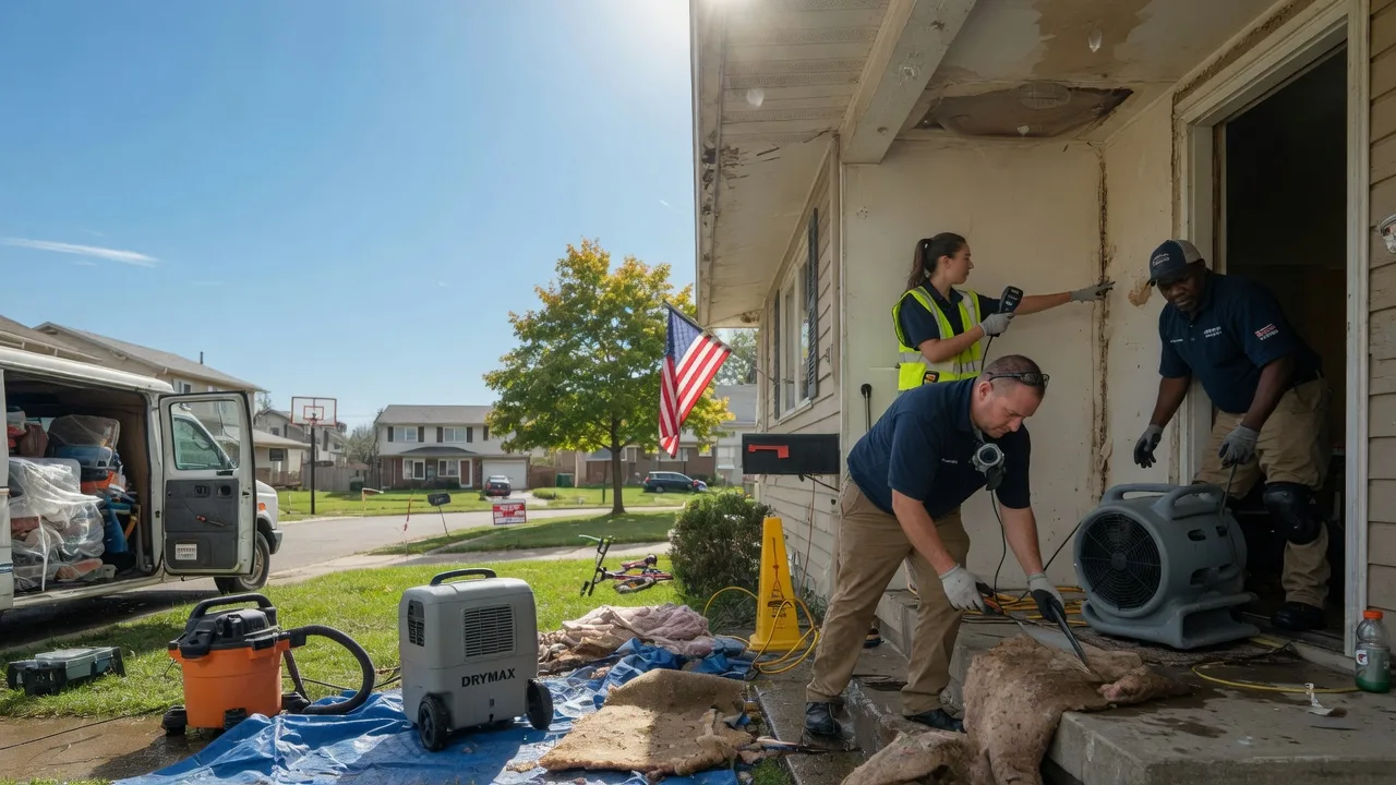 Water Damage Restoration in Tecumseh, MI near me